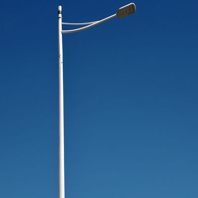 Προσαρμόσιμα LED Street Light Pole Εξωτερικό φωτισμό Λύσεις Ζεστό Ζαλβανισμένο Χάλυβα