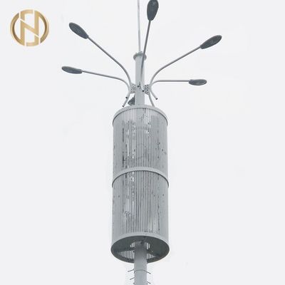 20 θέση τηλεπικοινωνιών μορφής πλευρών με τη ράβδο 35M φωτισμού 40M μακριά ζωή υπηρεσιών