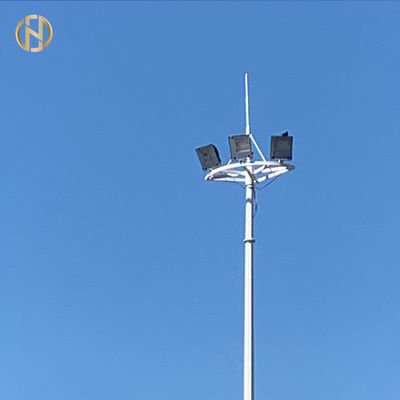Q420 υψηλός λαμπτήρας Πολωνός 20M 30M 35M 40M ιστών Octadecagon χάλυβα