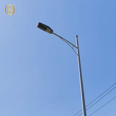 Χάλυβας Q345B Q235B 12M διπλή θέση λαμπτήρων οδών βραχιόνων