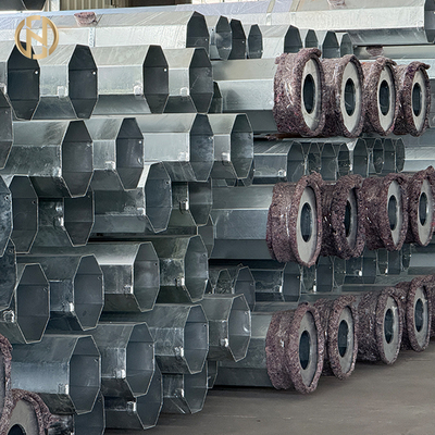 Αγορά 9M 10M 12M Hot Dip Galvanized Concrete Electric Pole 33KV Steel Tower Pole for Power Distribution Equipment online manufacture