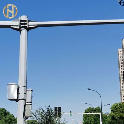 Αγορά Υψηλός - γαλβανισμένη Q235B κάμερα Πολωνός CCTV χάλυβα ποιοτικής καυτής εμβύθισης online manufacture