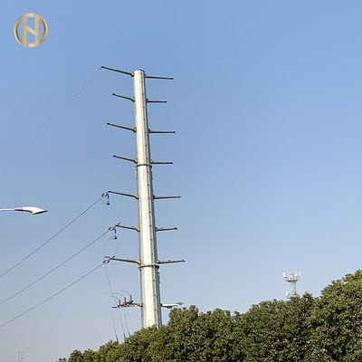 Αγορά 9M γαλβανισμένη χρησιμότητα Πολωνός 350daN 200daN χάλυβα μετάλλων για τη διανομή δύναμης 11kv online manufacture