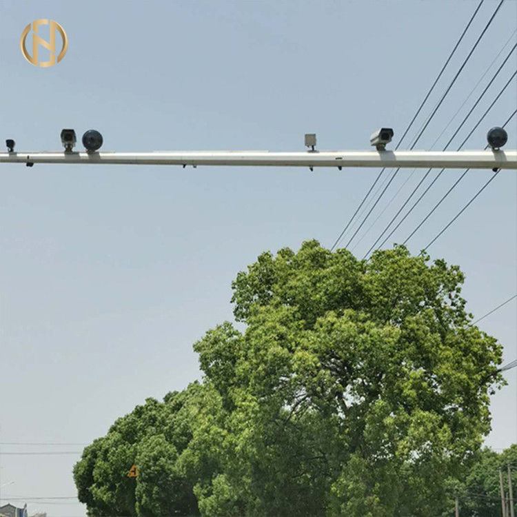 Polygonal τηλεσκοπική κάμερα Πολωνός 11m CCTV ιστός κάμερων ασφαλείας