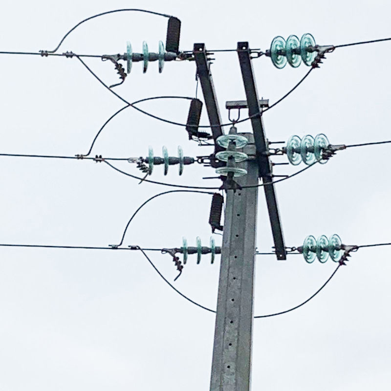 συνελεύσεις Crossarms διανομής 33KV 35KV 10000S για την ενιαία δομή Πολωνού