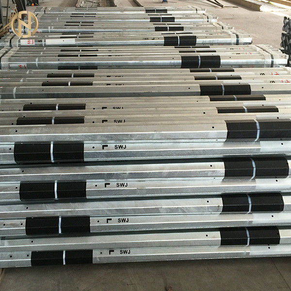 γαλβανισμένος άξονας υλικό ASTM GR65 GR50 33KV 11KV 35KV Πολωνού μετάλλων 12M 450daN