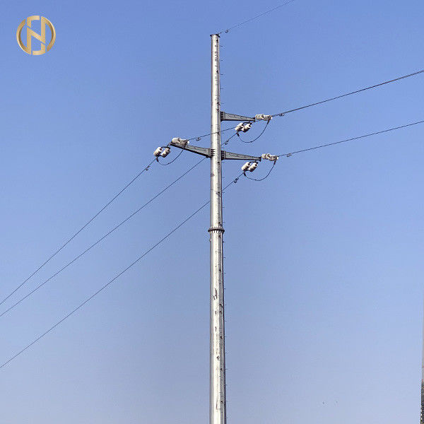 138KV διπλός βαθμός Πολωνού 30-60 ηλεκτροφόρων καλωδίων κυκλωμάτων με Baseplate και το μπουλόνι αγκύρων M48