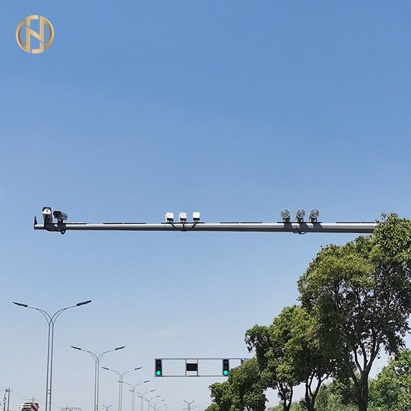 Polygonal μορφής CCTV καμερών Πολωνού θέσεις CCTV καυτής εμβύθισης γαλβανισμένες με τη ζωγραφική