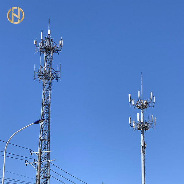 πύργος τηλεπικοινωνιών 20M 25M 30M 36M κυψελοειδής με την υψηλή διάρκεια πλατφορμών εργασίας