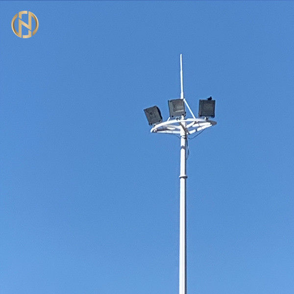Q420 υψηλός λαμπτήρας Πολωνός 20M 30M 35M 40M ιστών Octadecagon χάλυβα