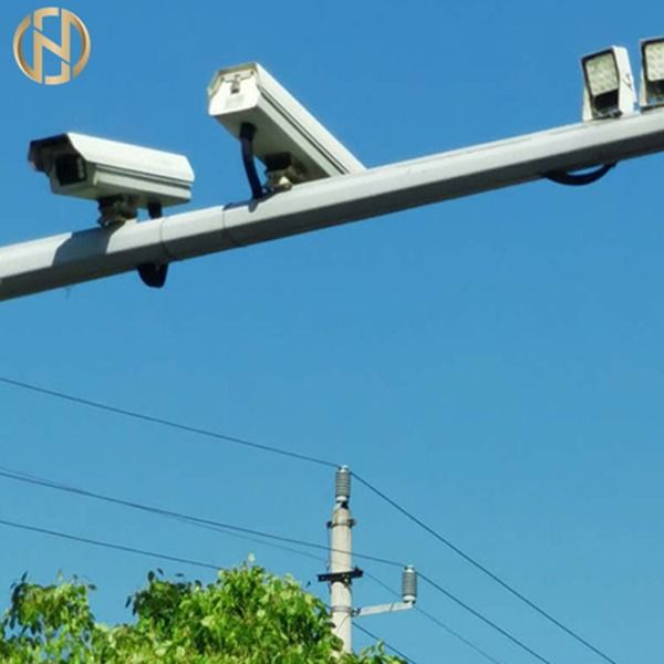 Q235B γαλβανισμένος χάλυβας 5M κάμερα παρακολούθησης Πολωνός