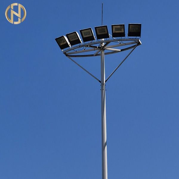 Κωνικός 12 μέτρο υψηλός ιστός Πολωνός IP65 CE GR65 για τον προβολέα