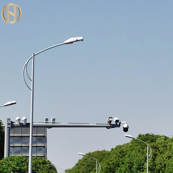 Μετα ευθύς βραχίονας λαμπτήρων εθνικών οδών φωτεινών σηματοδοτών των οδηγήσεων ASTM A123 Q345B