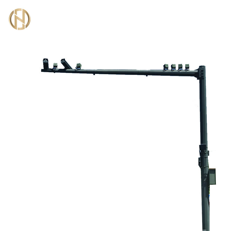 Galvanization Astm Gr65 7.8m Cantilever φωτεινός σηματοδότης Πολωνός καυτής εμβύθισης