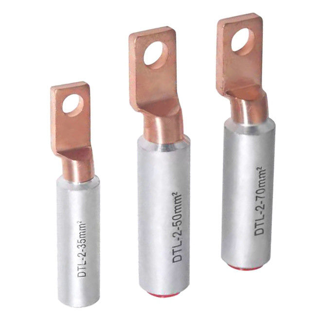 Σφυρηλατημένος Crimp Lugs τύπων καρφιτσών τελικός Ferrules διμεταλλικός χαλκός καλωδίων